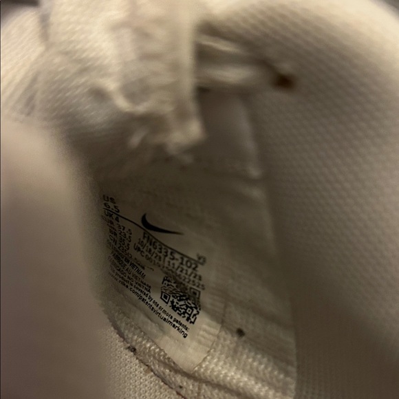 Nike Air Force 1 White with Purple Accents – Women’s Size 6.5 - Picture 13 of 13